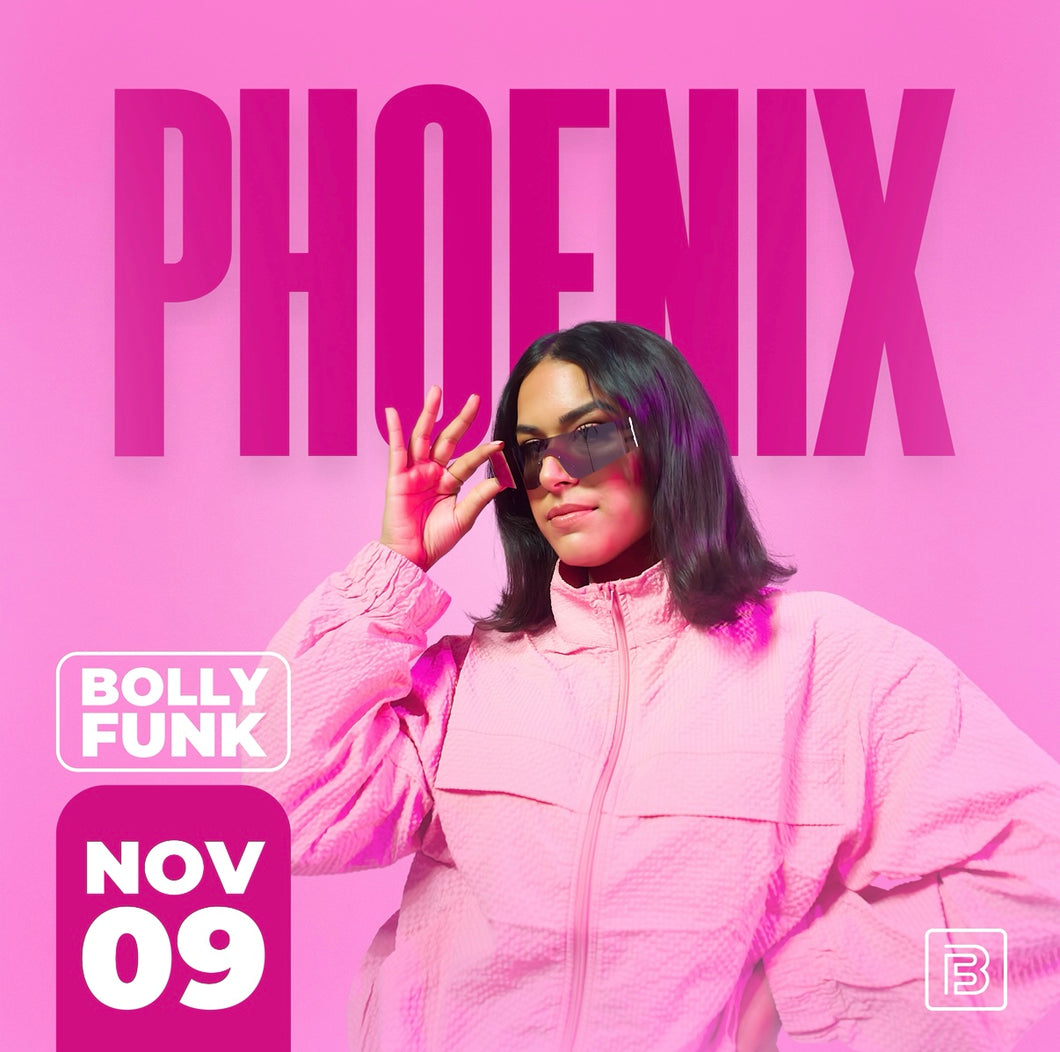 PHOENIX - November 9 (1 pm) BollyFunk